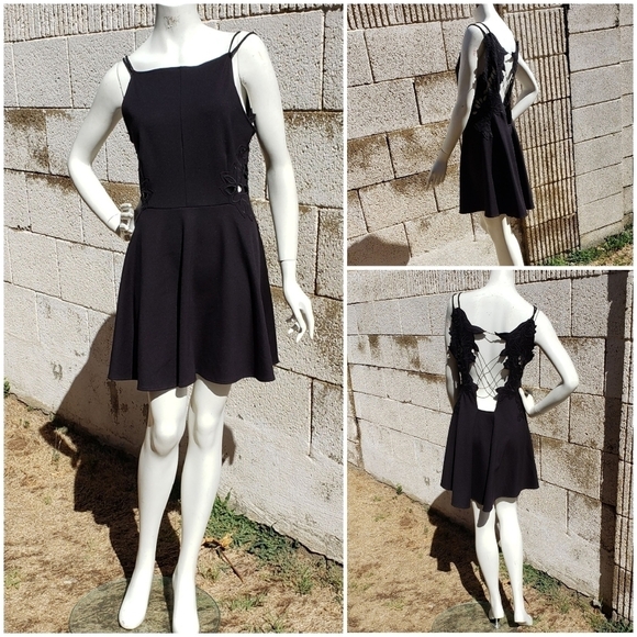 Free People Strappy Back Skater Dress‎ - Picture 2 of 4